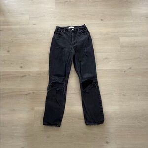 Abercrombie and Fitch - The 90s Straight Ultra High Rise